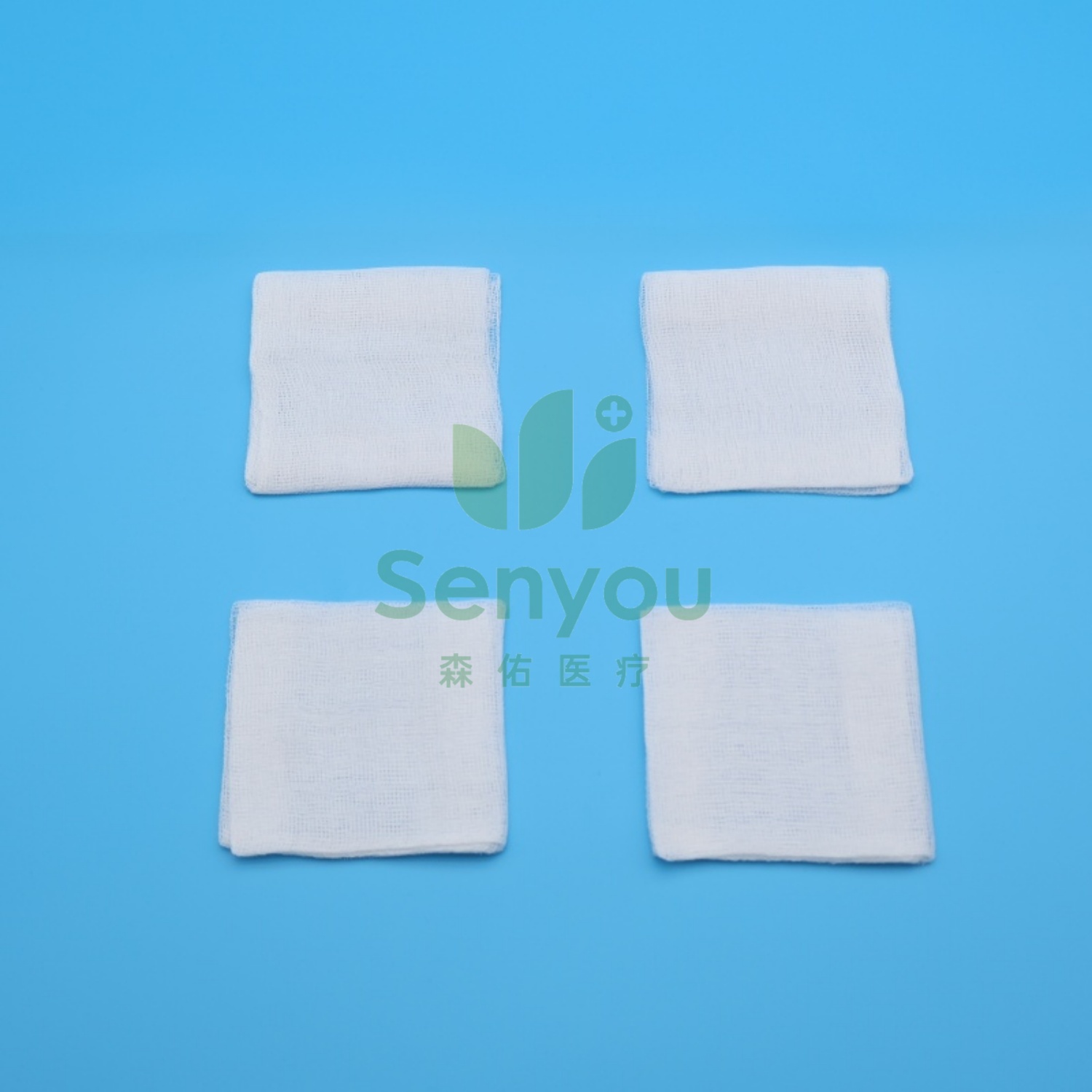 Medical Absorbent 100% Cotton Sterile or Non Sterile Gauze Swabs Compress Sponge