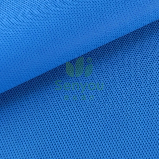 SMS/PP Bed sheet&Bed sheet roll blue for medical use for massage table
